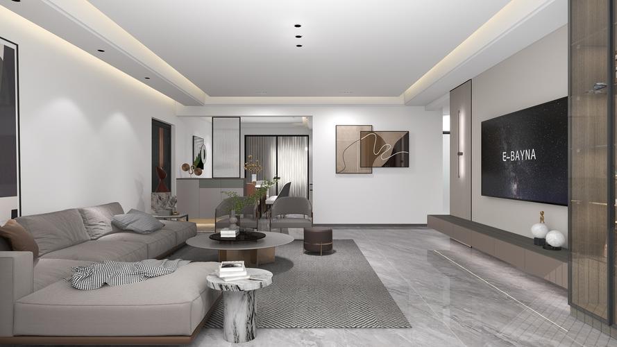 大平層室內(nèi)裝修設(shè)計 打造現(xiàn)代雅致的生活空間